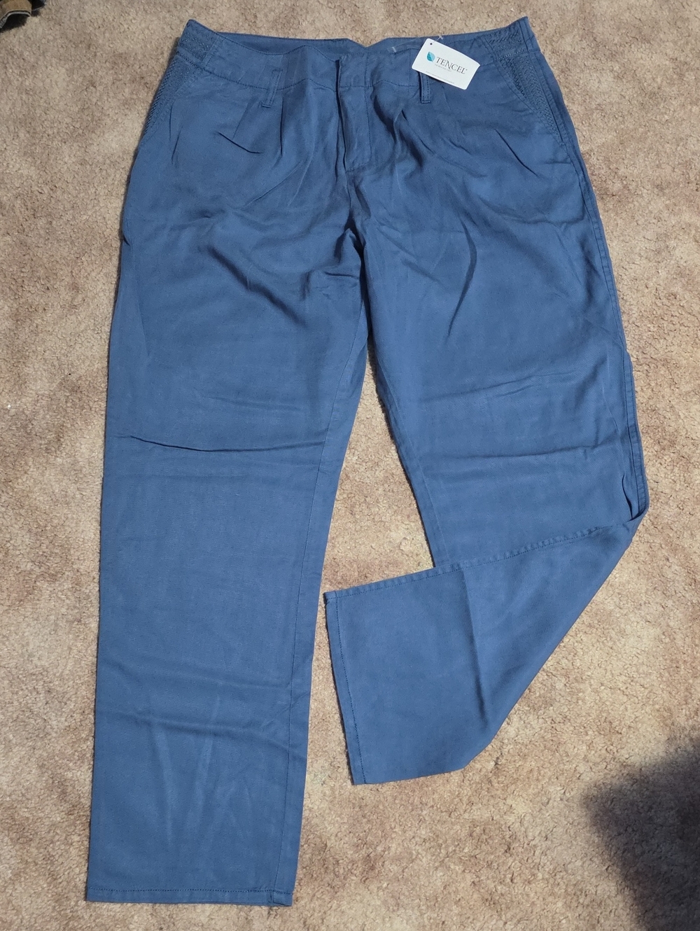Sahalie Women’s Tencel Pants in Light Blue